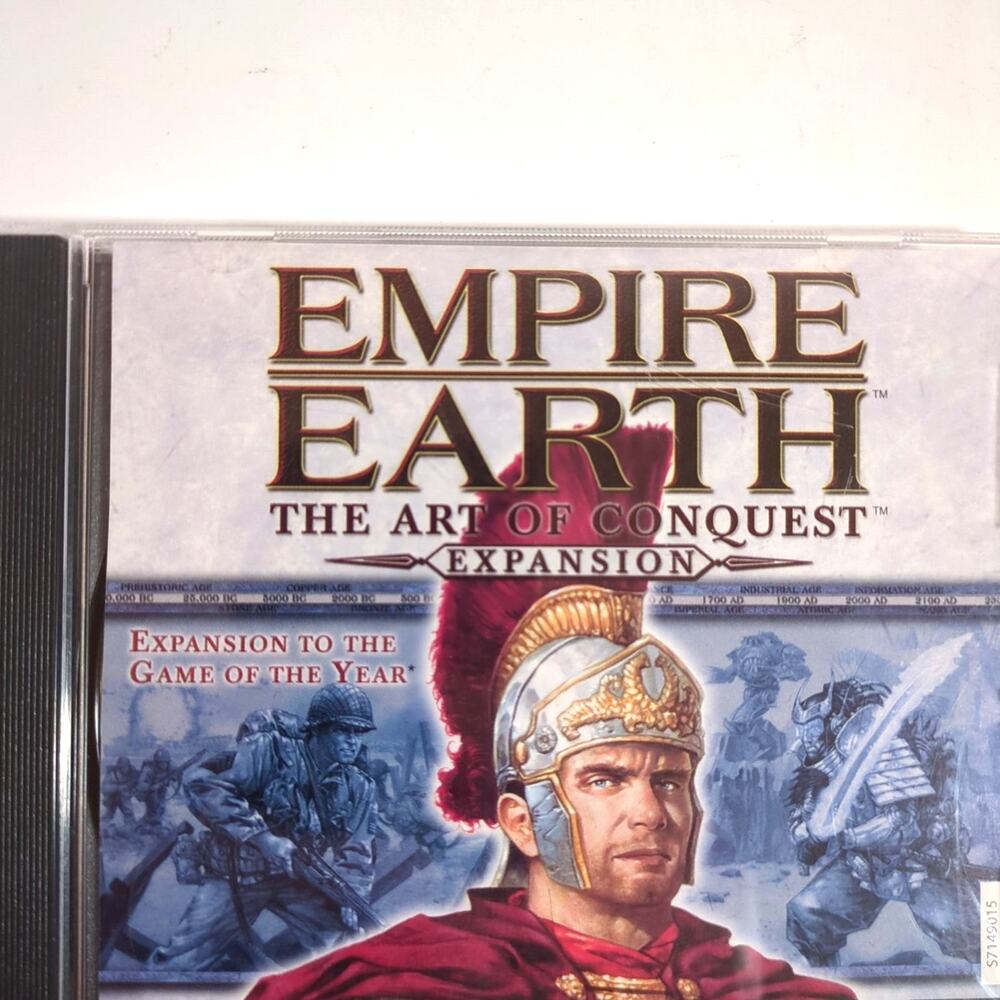 Empire Earth The Art of Conquest Expansion PC Video Game RTS Multiplayer